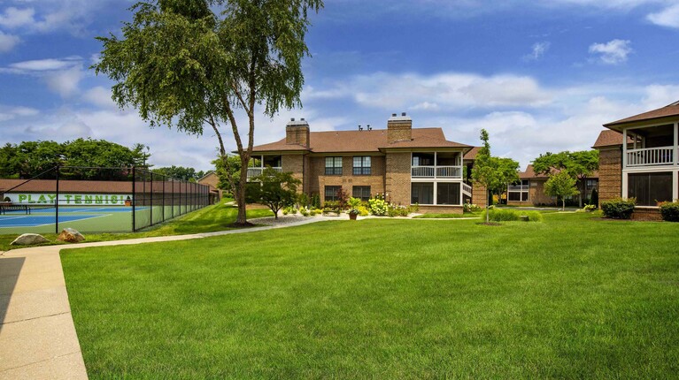 Lush Greenspace and Walking Paths