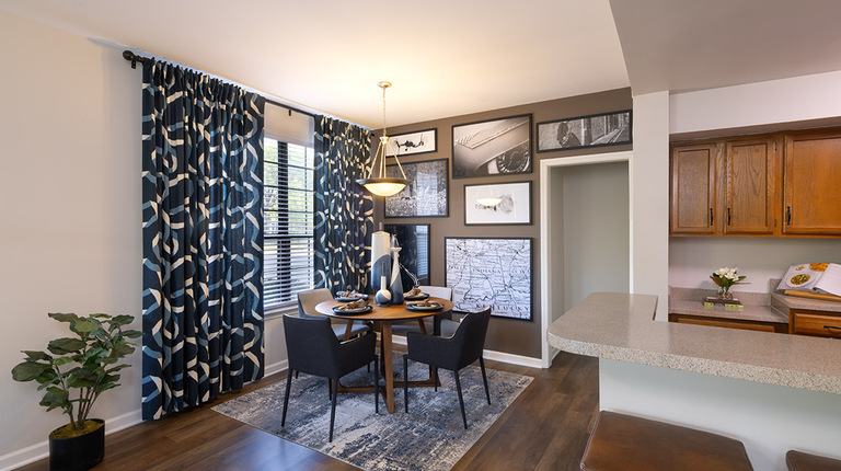 Dining Area and Kitchen 